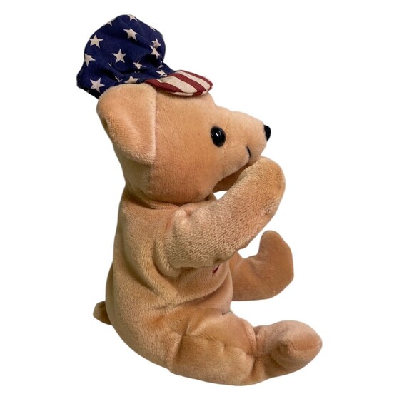 DanDee International Bean Bag Friends Patriotic Teddy Bear Plush Stuffed Animal - Picture 5 of 13